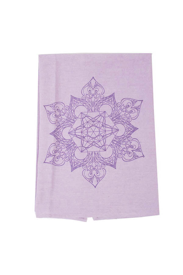 Tea Towel Sacred Geometry Spiritual Tea Towel Tea Towels 