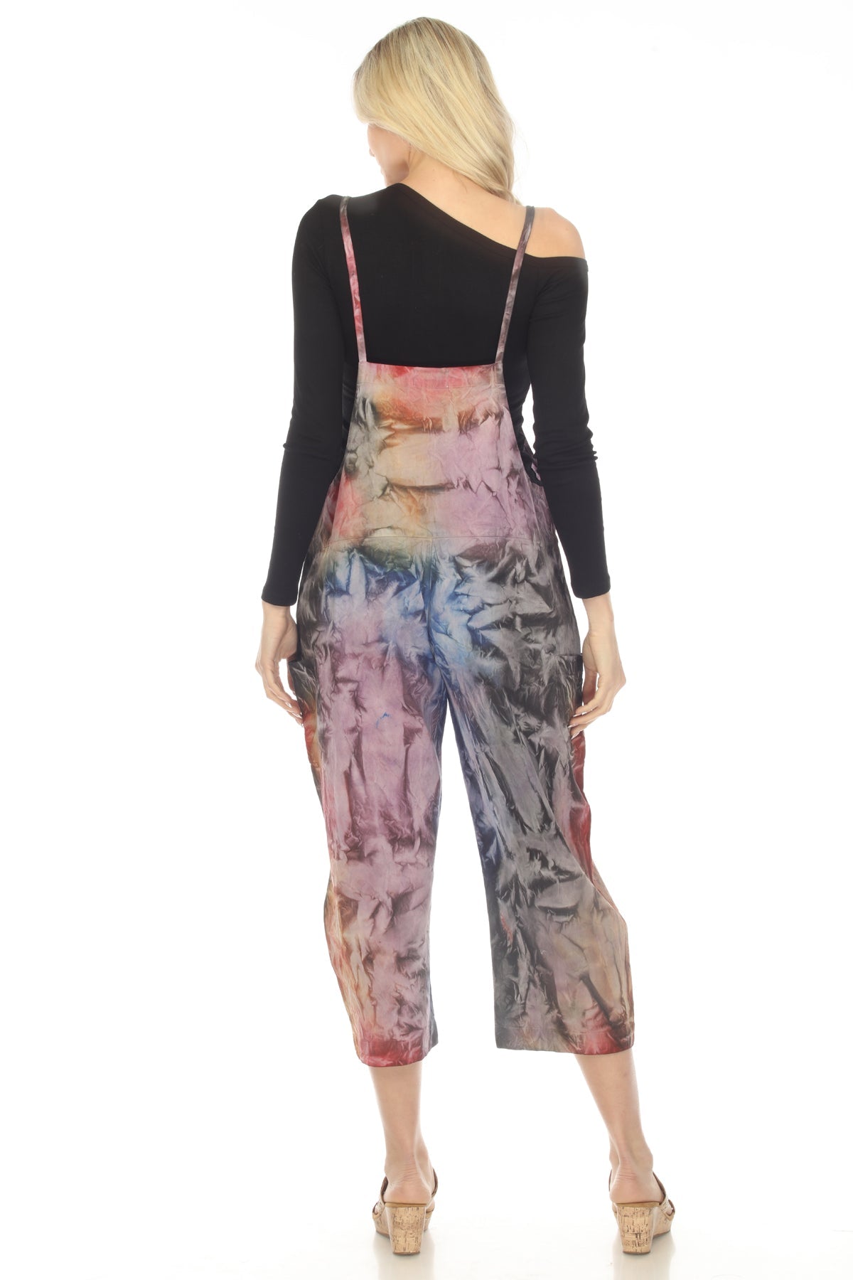 Tie-dye Easy Overalls