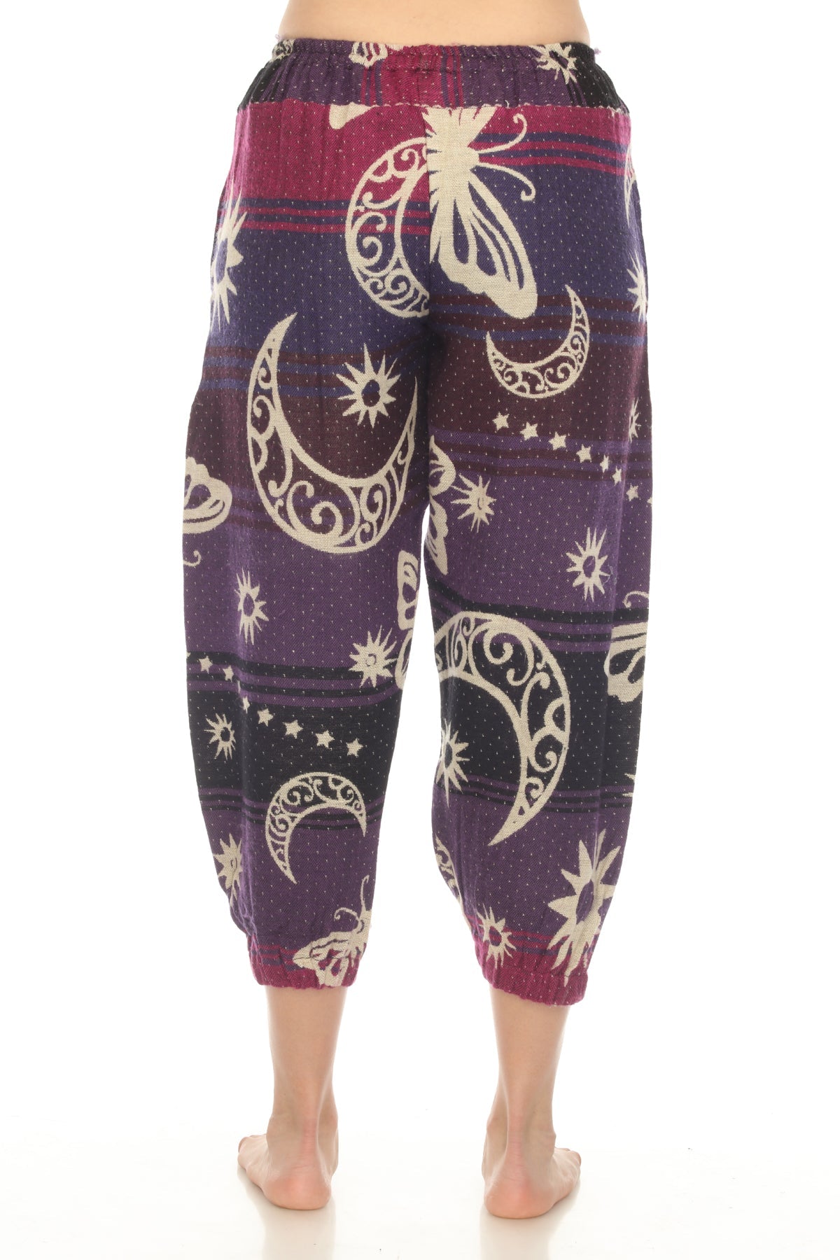 Butterfly Celestial Cozy Genie Pants