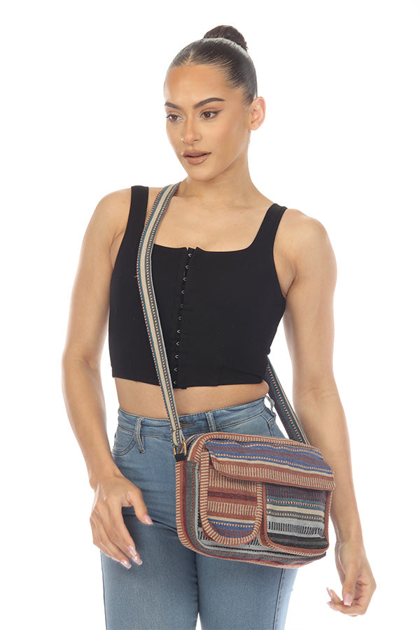 Crossbody Utility Pockets Bag