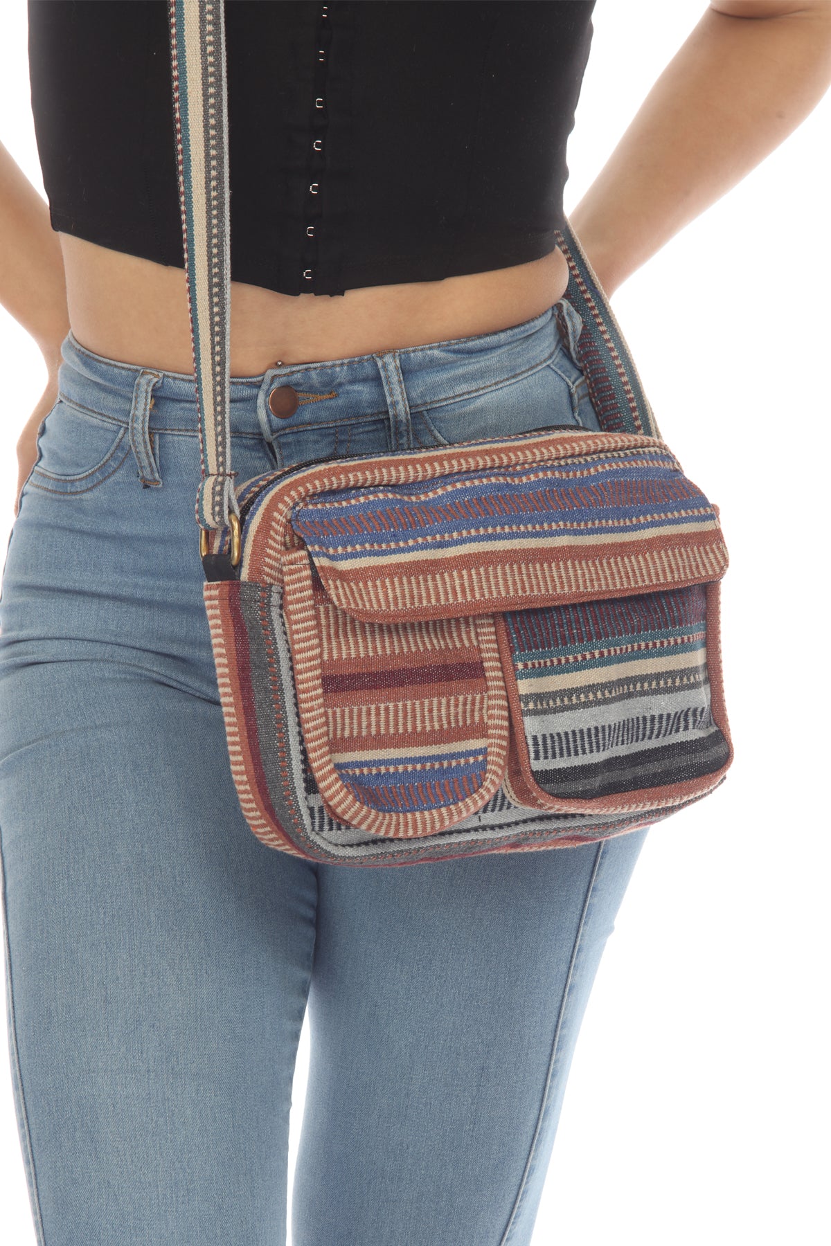 Crossbody Utility Pockets Bag