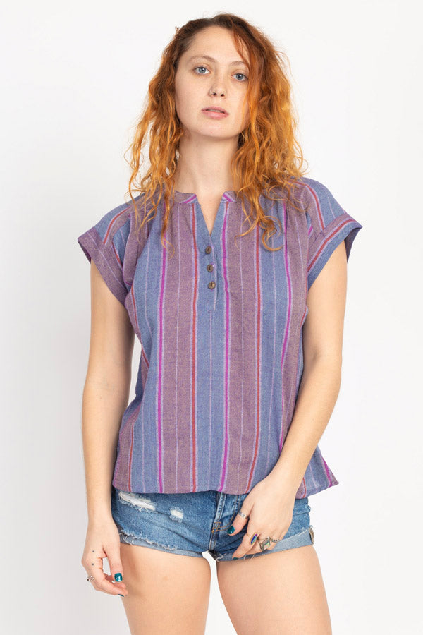 Stripe Vintage Blouse