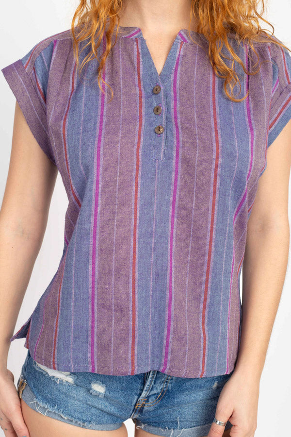 Stripe Vintage Blouse