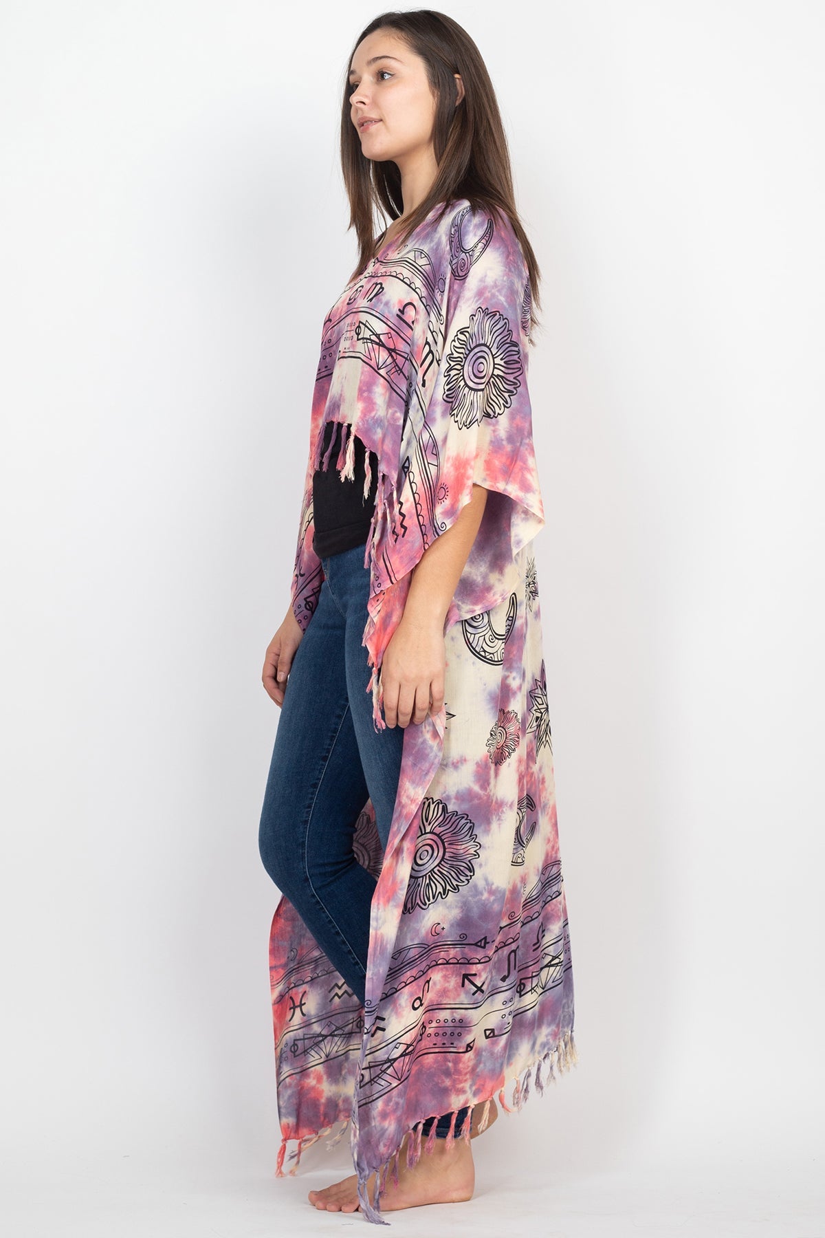 Mystical Hi Low Poncho