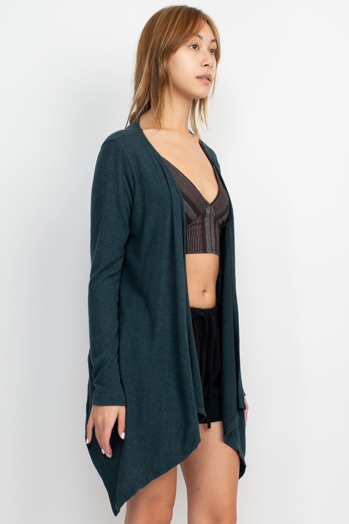 Women's Boho Beats Waterfall Soft Winter Cardigan