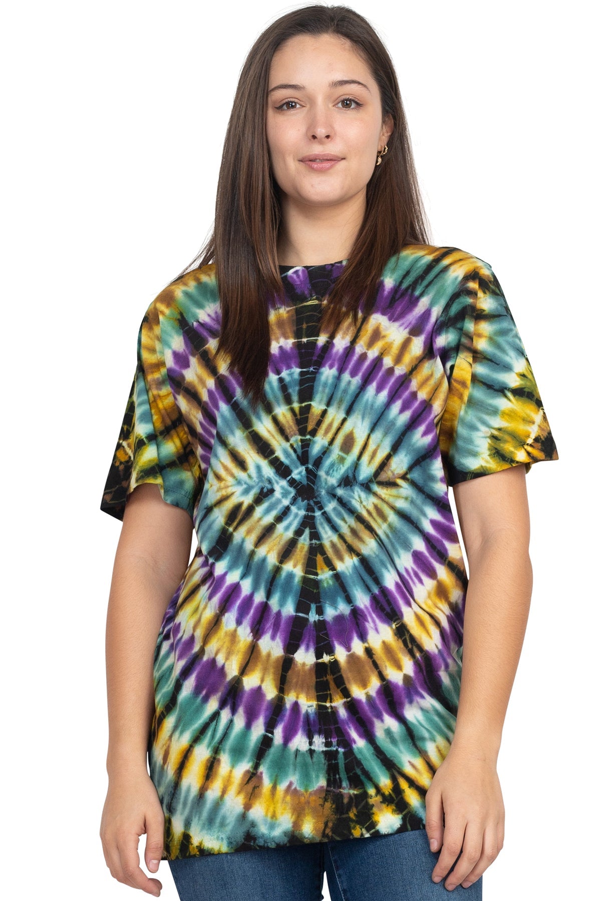 Unisex Diamond Tie-dye T-Shirt