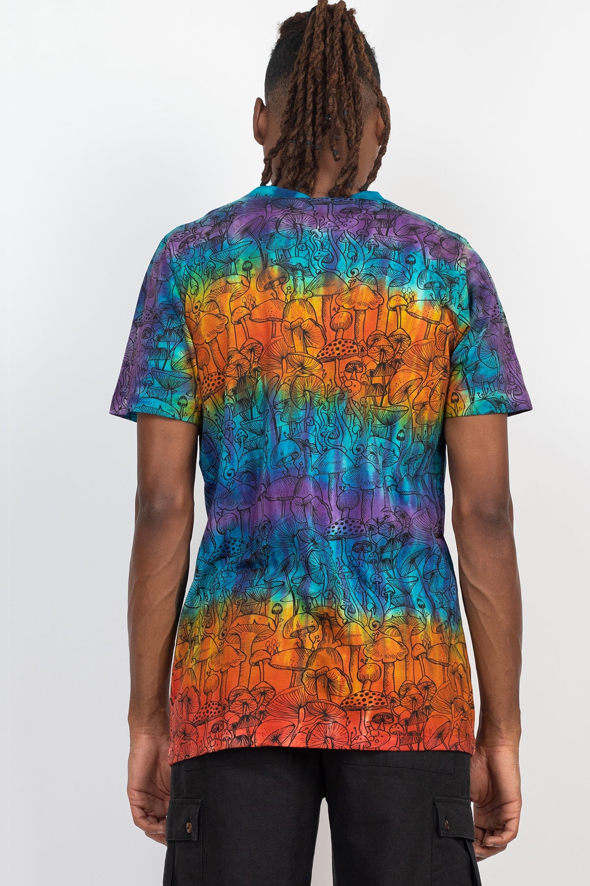 Printed & Tie-dye T-Shirt