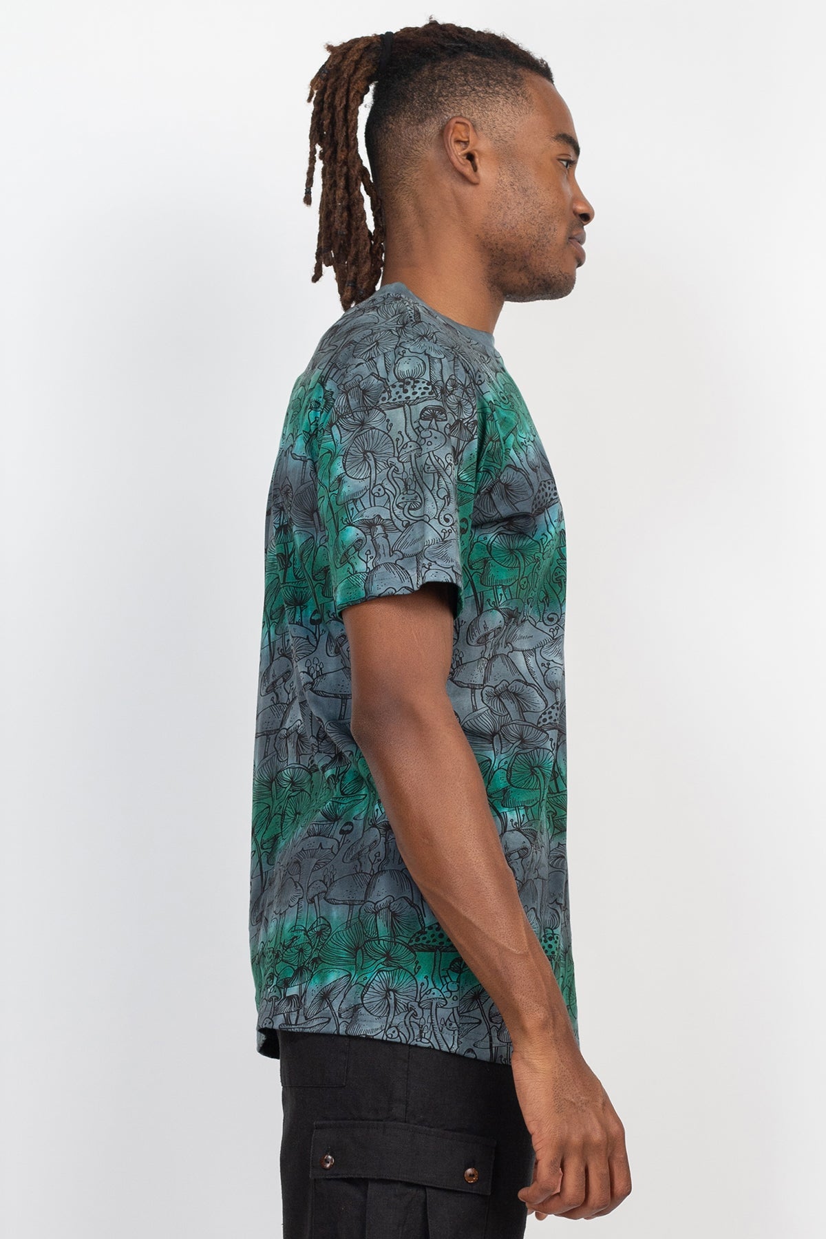 Printed & Tie-dye T-Shirt