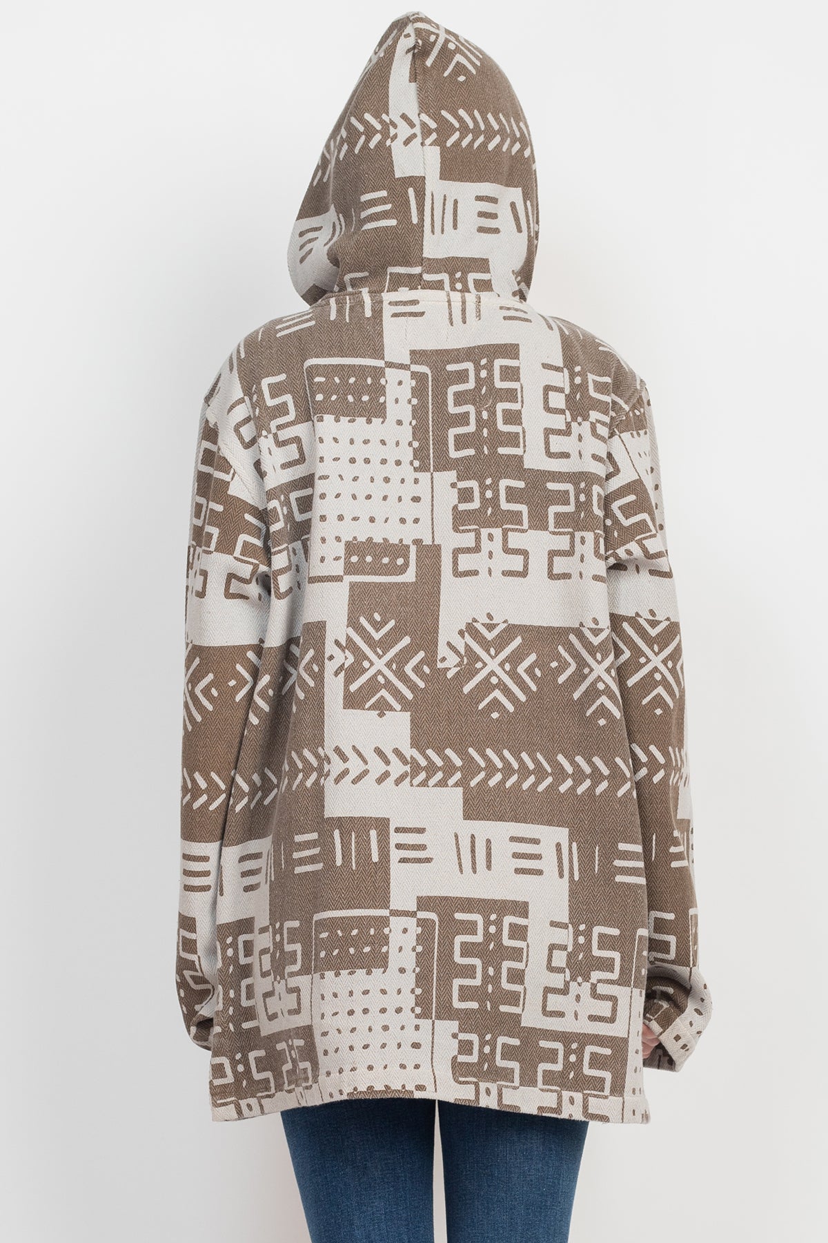 Unisex Mudcloth Pullover Hoodie