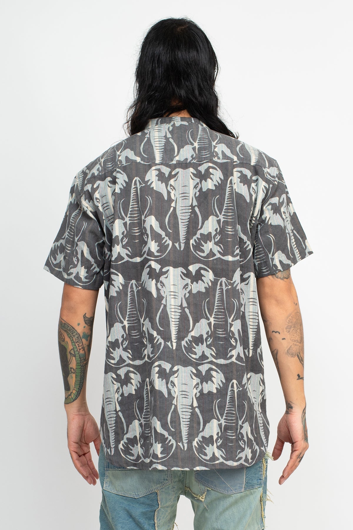 Elephant Head Henley Shirt