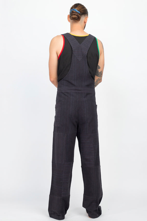 Bohemian Patchwork Unisex Overalls