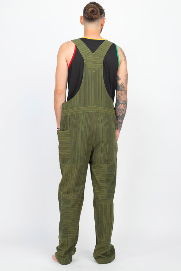 Bohemian Patchwork Unisex Overalls