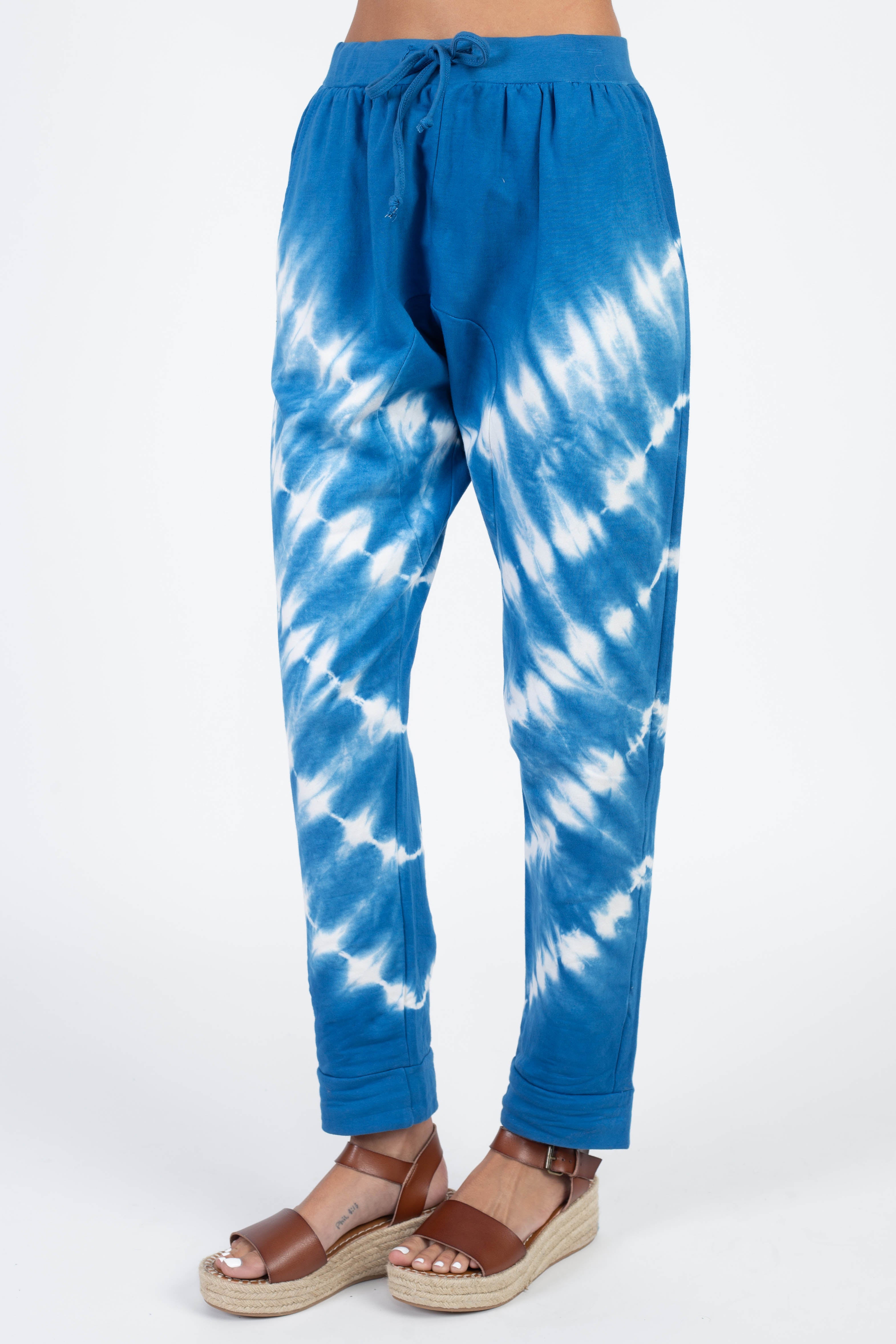 Unisex Tie-dye Harem Joggers