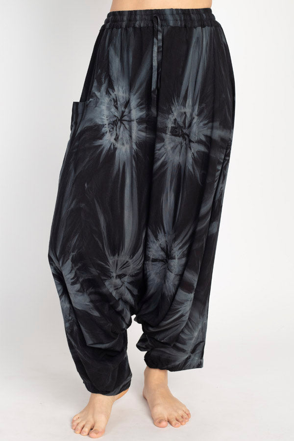 Tie-dye Flowy Harem Pants