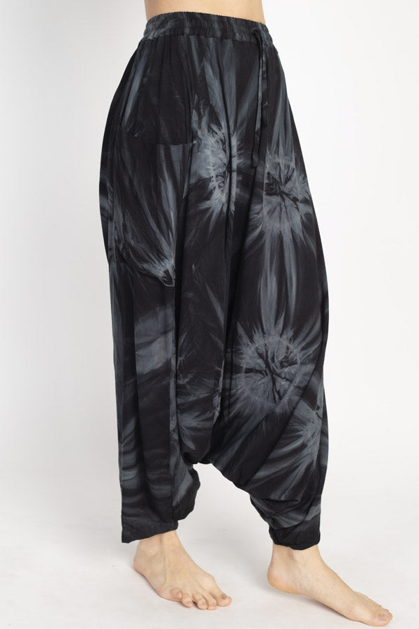 Tie-dye Flowy Harem Pants