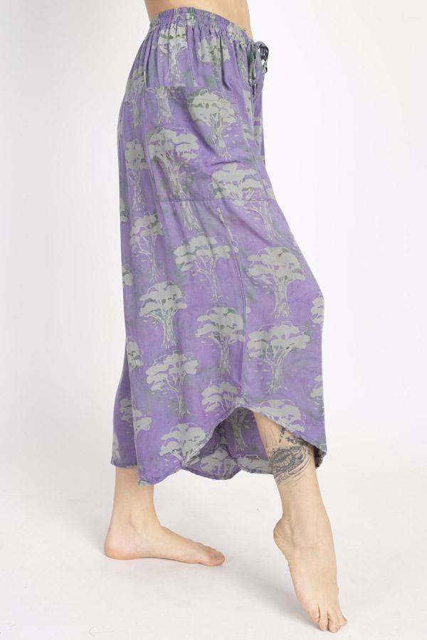 Tree of Life Oversized Crop Pants