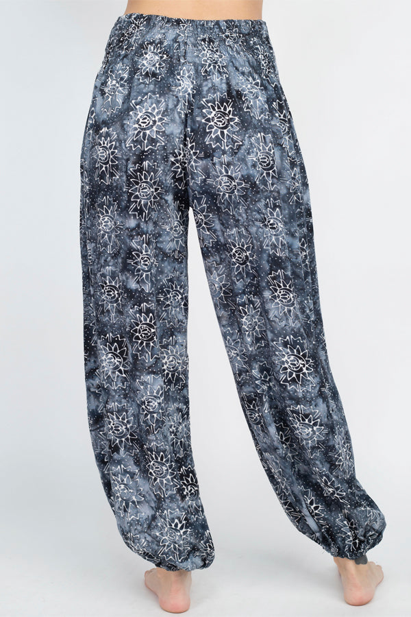 Batik Tie-Dye Tapered Pants