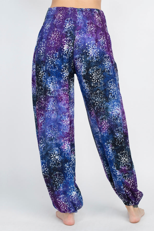 Batik Tie-Dye Tapered Pants