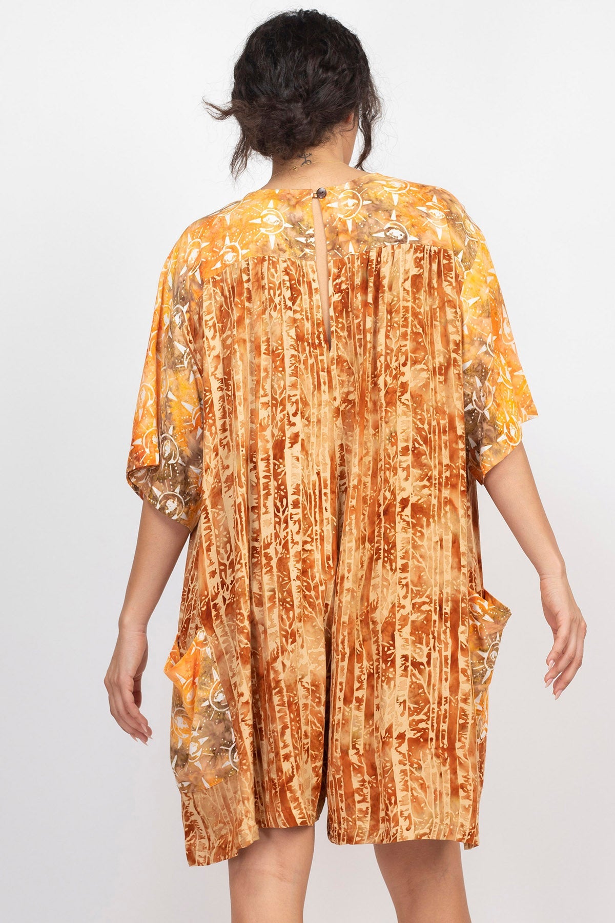 Batik Oversized Romper