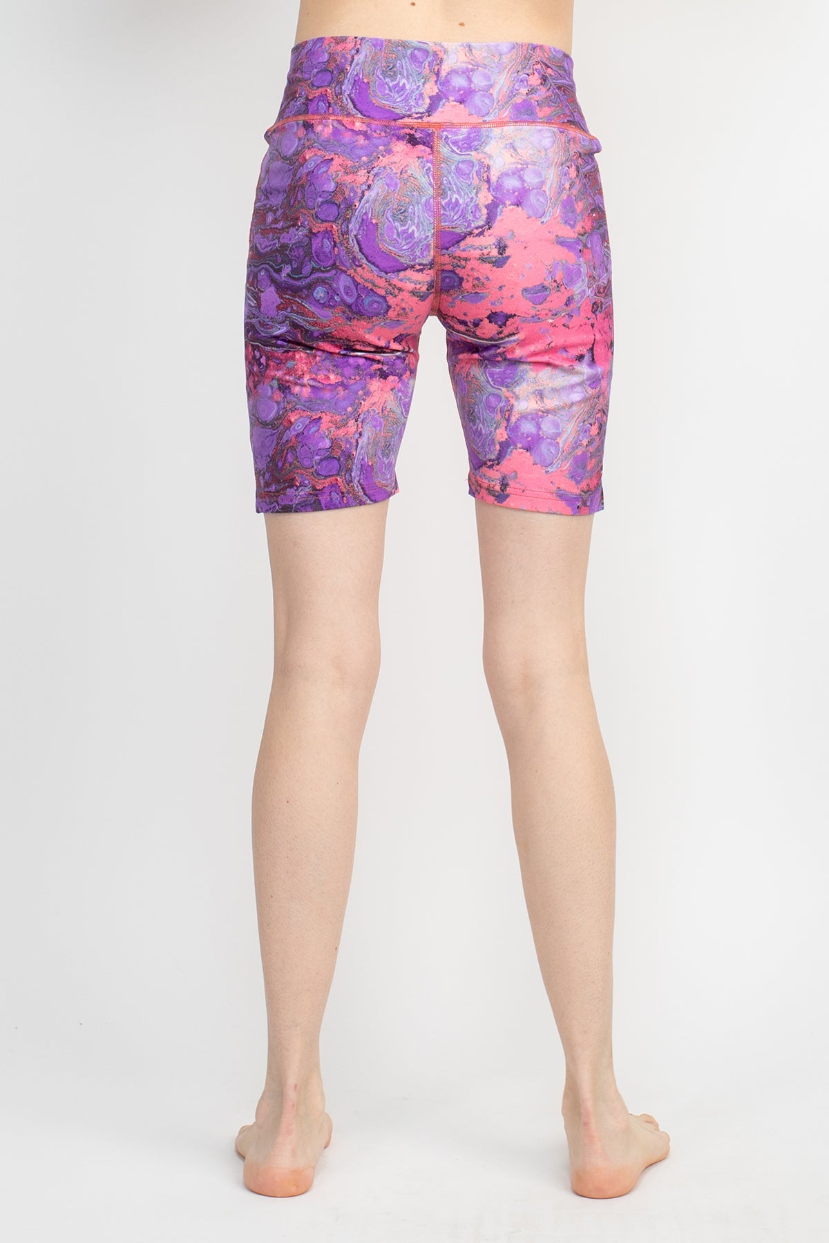 Psychadelic Marble Bike Shorts