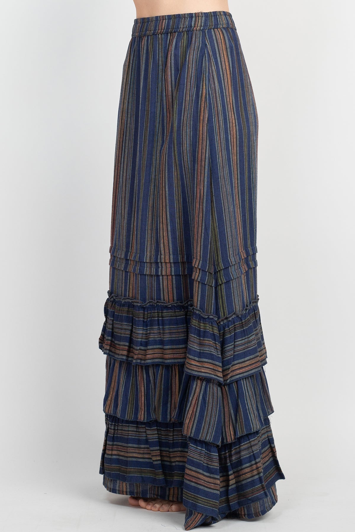 Victorian Ruffled Maxi Skirt