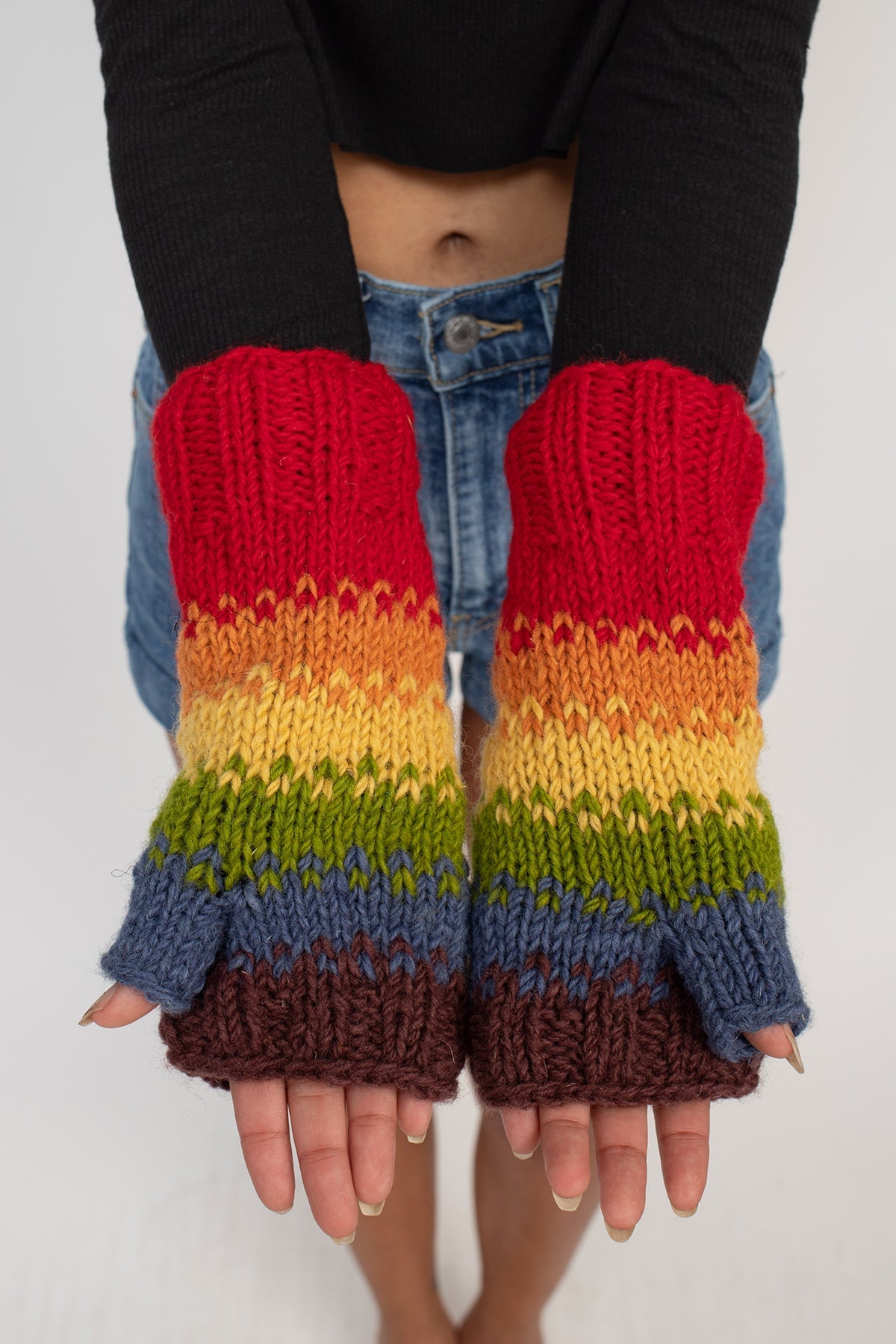 Blurred Lines Knit Armwarmer