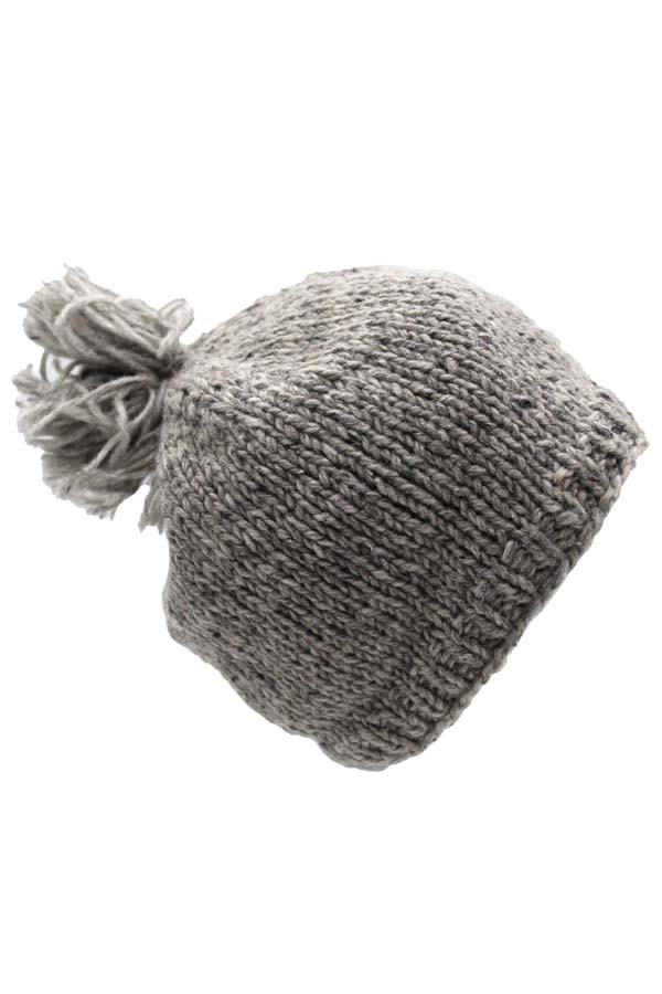 Wool PomPom Hat