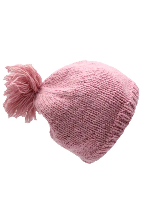 Wool PomPom Hat