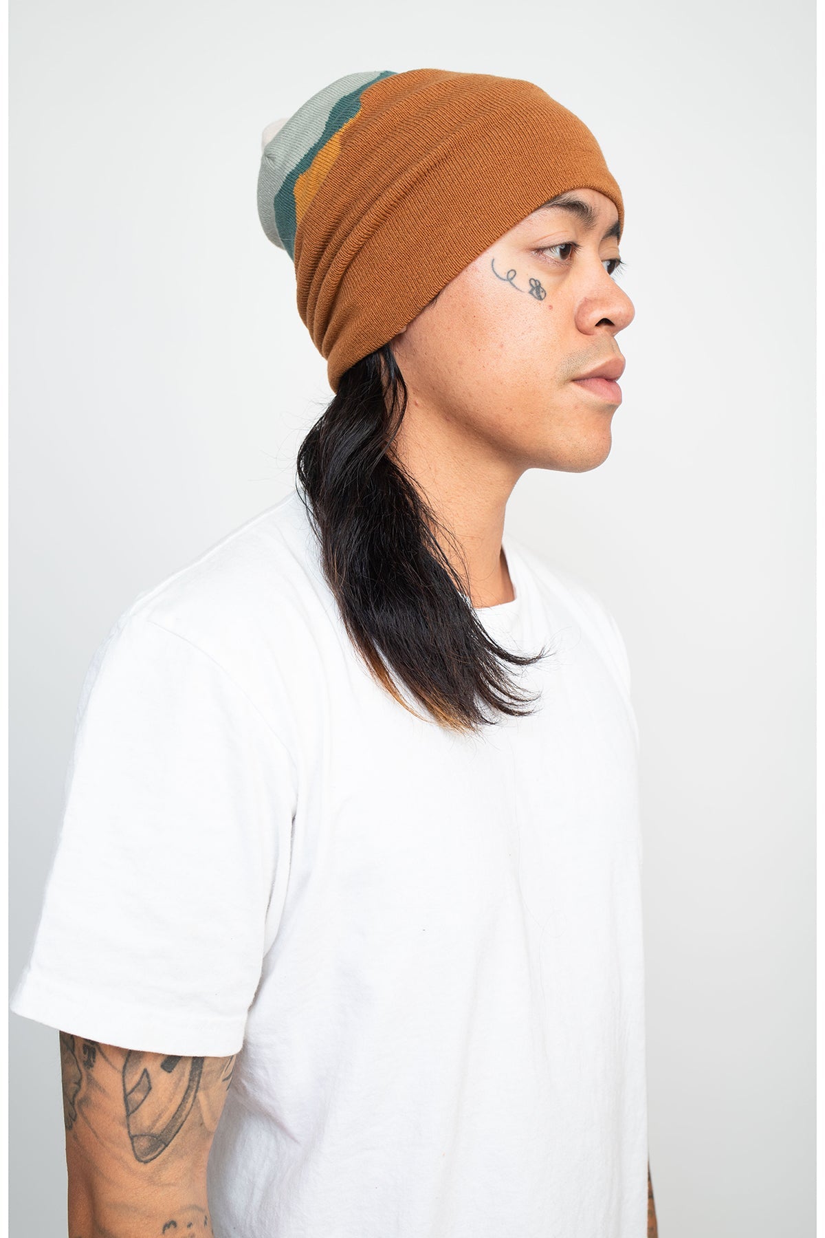 Mountain Landscape Beanie