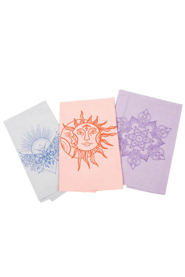 Celestial & Sacred Geometry Kitchen Towel