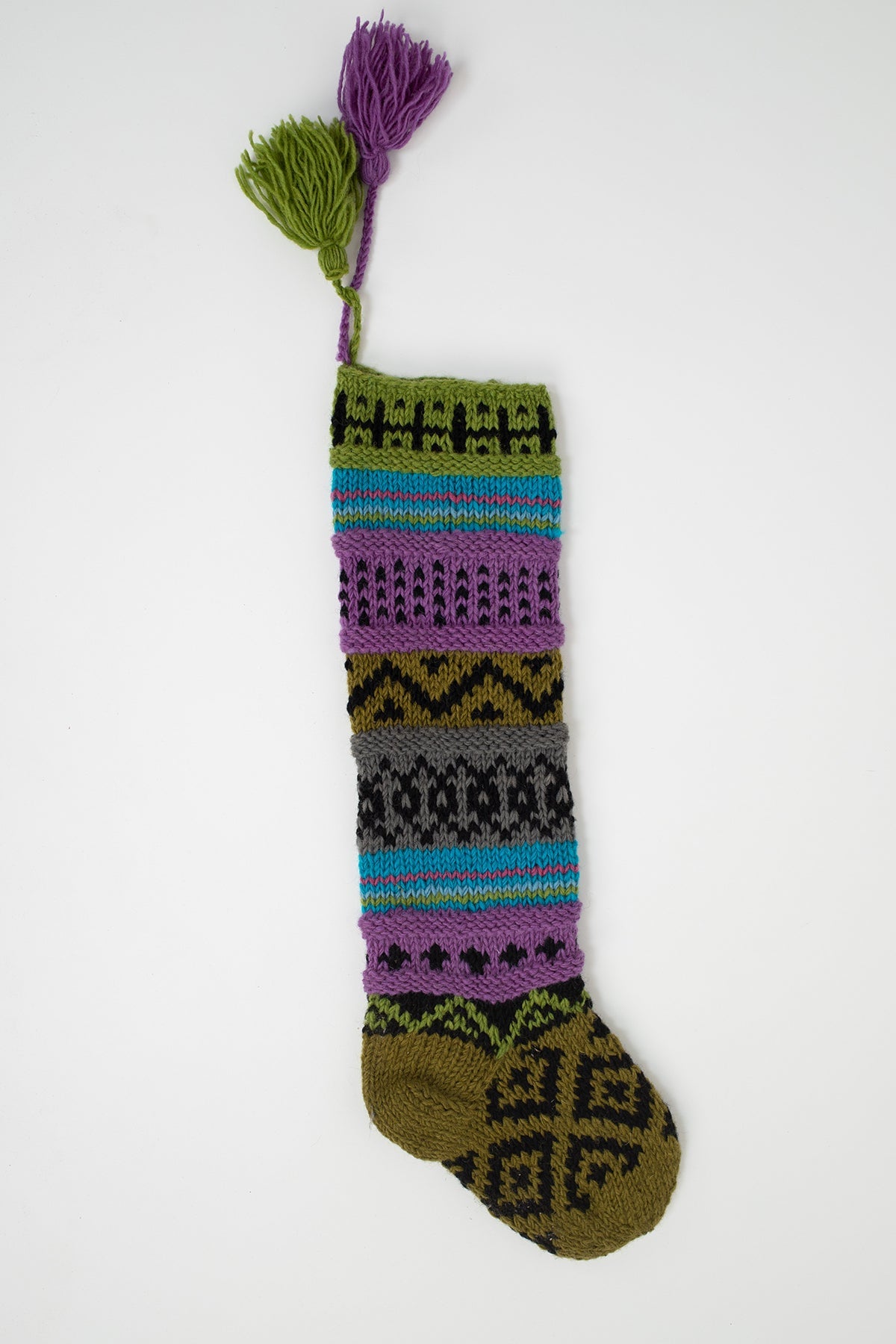 Boho Diamond Stocking